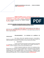 TUST TUSD Inicial Ação Declaratória Inexigibilidade C - C Repetição de Indébito Pessoa Física