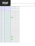 Exam Detail Sheet