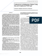 Brigaud - 1990 - Estimating Thermal Conductivity in Sedimentary Basins Using Lithologic Data and Geophysical Well Logs