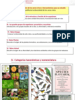 BLOQUE I - Categorias Taxonómicas