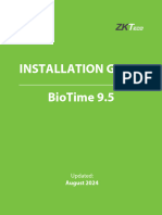 BioTime Installation Guide