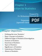 C1 - Statistic Introduction