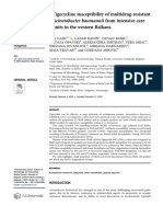 Tigecycline Susceptibility of Multidrug-Resistant Acinetobacter Baumannii From Intensive Care Units in The Western Balkans