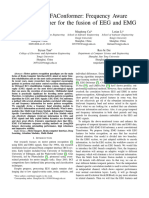 Eeg-Emg Faconformer: Frequency Aware Conv-Transformer For The Fusion of Eeg and Emg