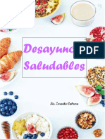 Recetario Desayuno, Almuerzo y Cena + Ensaladas