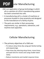 Cellular Manufacturing - 2023