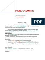 Raccourcis Claviers