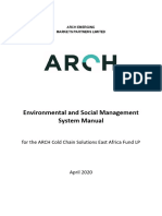 CCSEAF Environmental and Social Management System