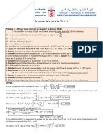 Corrigé TD3 Thermo