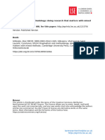 Gillespie Pragmatism and Methodology Published-2