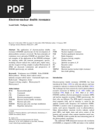 Electron-Nuclear Double Resonance