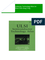 Get ULSI Semiconductor Technology Atlas 1st Edition Chih-Hang Tung Free All Chapters