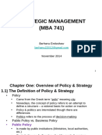 Chapter 1 Overview of Policy and Strategy