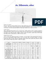 Dipole, 2-Elements, Other