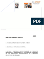 Presentacion Instructor Modulos N°5 y 6 Tecnicas de Auditoria Interna Sgia - Iso 19011 Version 2018