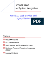 Week 11-Web Service and Legacy System