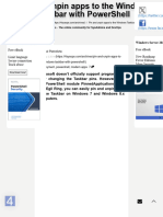 Pin and Unpin Apps To The Windows Taskbar With PowerShell - 4sysops