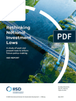 Rethinking National Investment Laws en