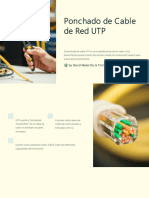 Ponchado de Cable de Red UTP