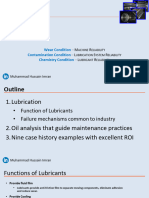 Lubrication & Oil Analysis