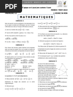 DSC MATHS PC 7 NOV 23 Angles Et Trigo