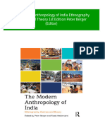 Instant Ebooks Textbook The Modern Anthropology of India Ethnography Themes and Theory 1st Edition Peter Berger (Editor) Download All Chapters