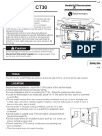 2GIG ZWave CT30e Thermostat Installation Guide