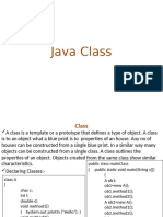 Java Class