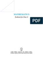 Mathematics: Textbook For Class X