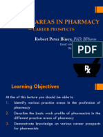 2 Orientation - Pharmacy Practice Areas