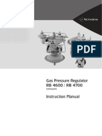 Actaris Pressure Regulator RB 4600 - 4700