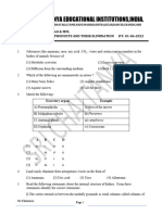 ZOOLOGY - Excretory Products & Their Elimination