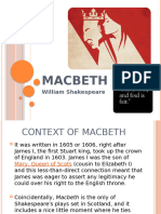 Macbeth INTRODUCTION