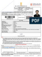 Ugc Net Admit Card