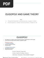 Oligopoly, Game