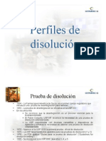 Perfiles de Disolucion Cetratec Dra. Redondo