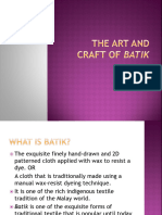 5 The Art and Craft of Batik