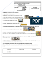 SOP For Earth Pit Testing