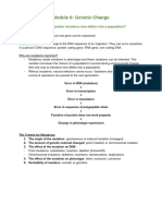 Bio - Module 6