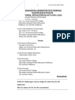 O.A.Nos. 1075 & 1306 of 2023, S.B., M.A.Lovekar, Benefits of Old Pension Scheme & G.P.F. Scheme