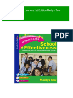 Ebooks File School Effectiveness 1st Edition Marilyn Tew All Chapters