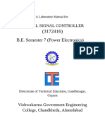 B.E. Semester 7 (Power Electronics) : Digital Signal Controller