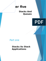 Chapter 5 Stack and Queue - Teacher