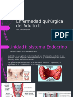 Enfermedad Quirúrgica Del Adulto II. CLASE 1