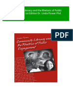 (Ebooks PDF) Download Community Literacy and The Rhetoric of Public Engagement 1st Edition Dr. Linda Flower PHD Full Chapters