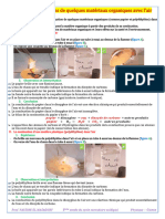 Combustion Des Materiaux Organiques Dans L Air Resume de Cours 3