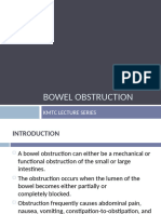 Bowel Obstruction