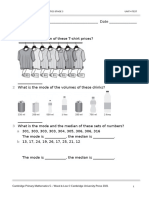 Prim Maths 5 2ed TR Unit 4 Test