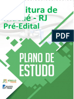 Plano de Estudo Prefeitura de Macae RJ Pre Edital