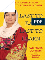 Last To Eat, Last To Learn - Pashtana Durrani